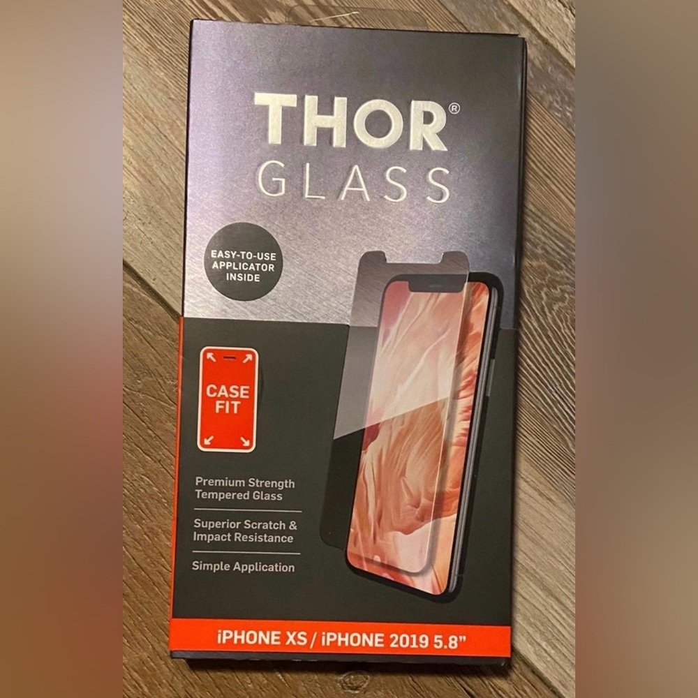Thor Glass Screen Protector - iPhone XS / iPhone 2019 5.8” New